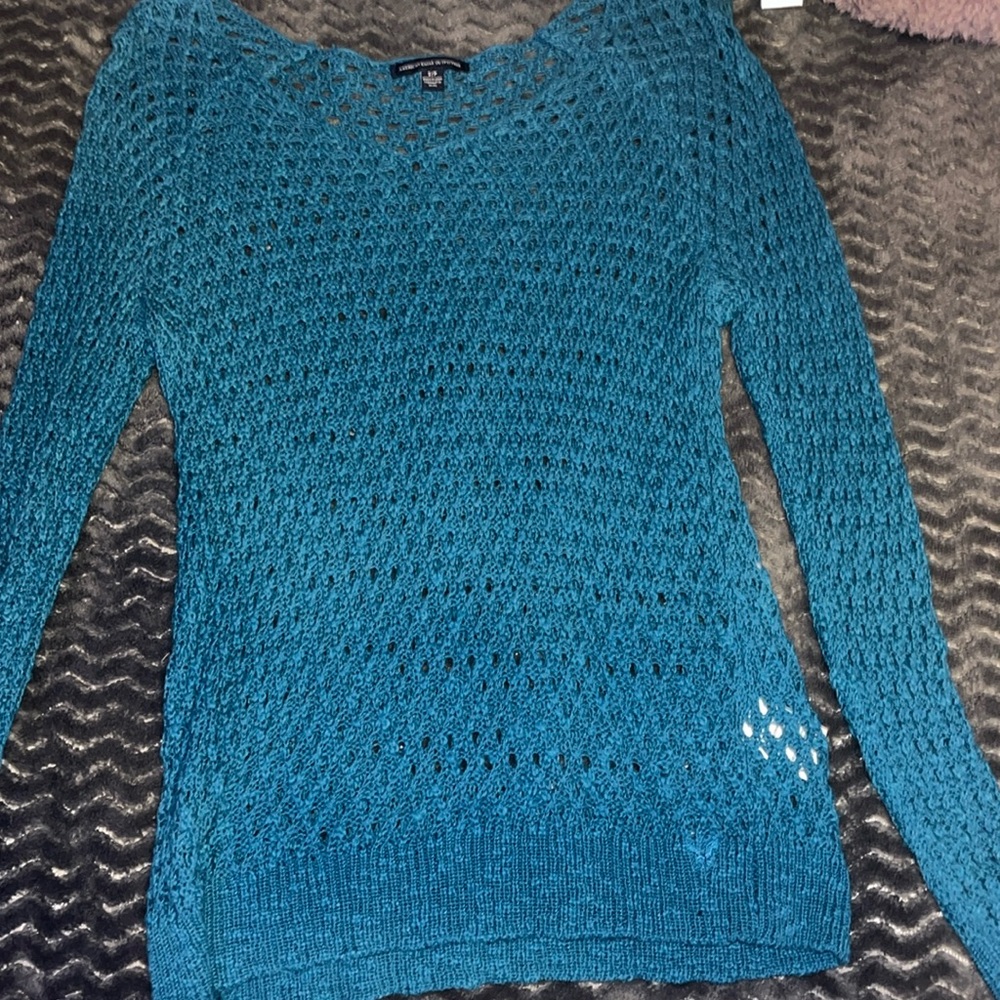 Blue sweater